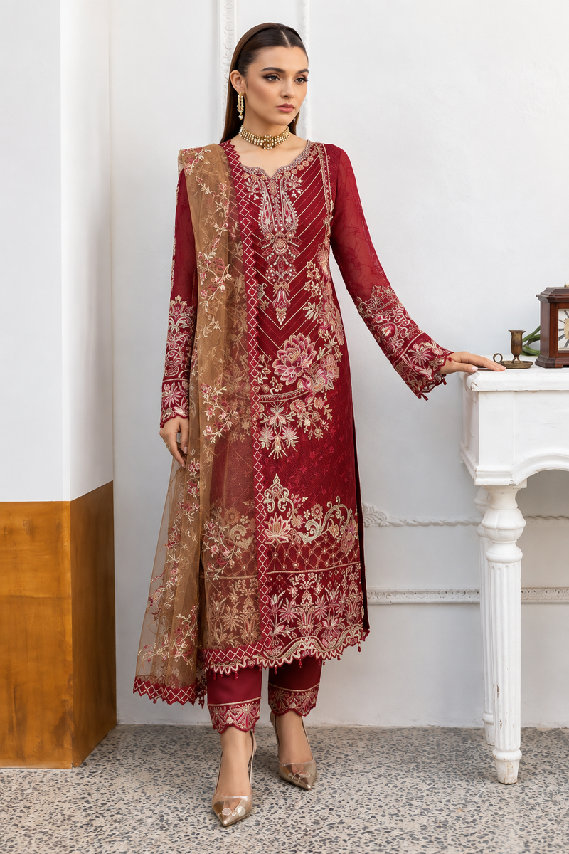 I-LIbas New Arrivals Unstitched Chiffon 1165