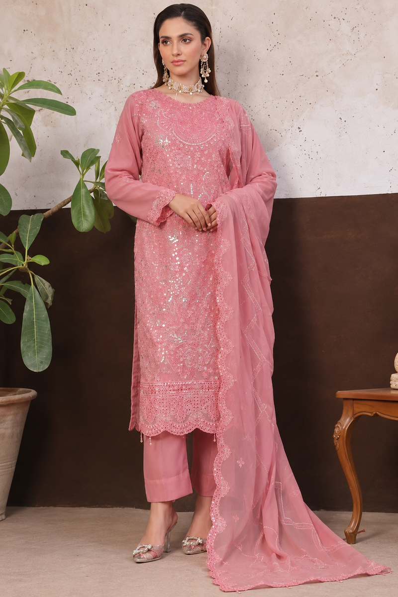 I-LIbas New Arrivals Unstitched Chiffon 1157