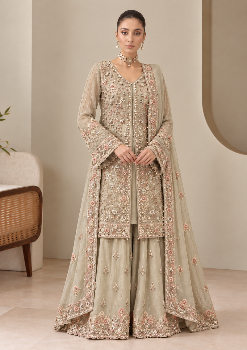Libas Chiffon Hand Made Shara Ready Made 103