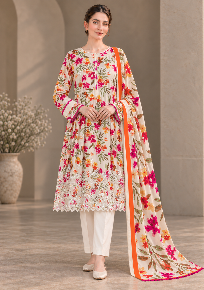 Libas Linen 909 Ready Made Suit