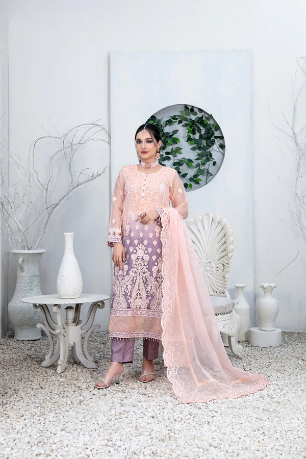 Z-292 Embroidered Ready Made