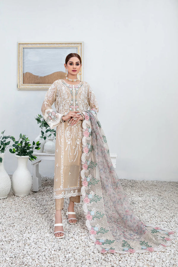 Z-293 Embroidered Ready Made