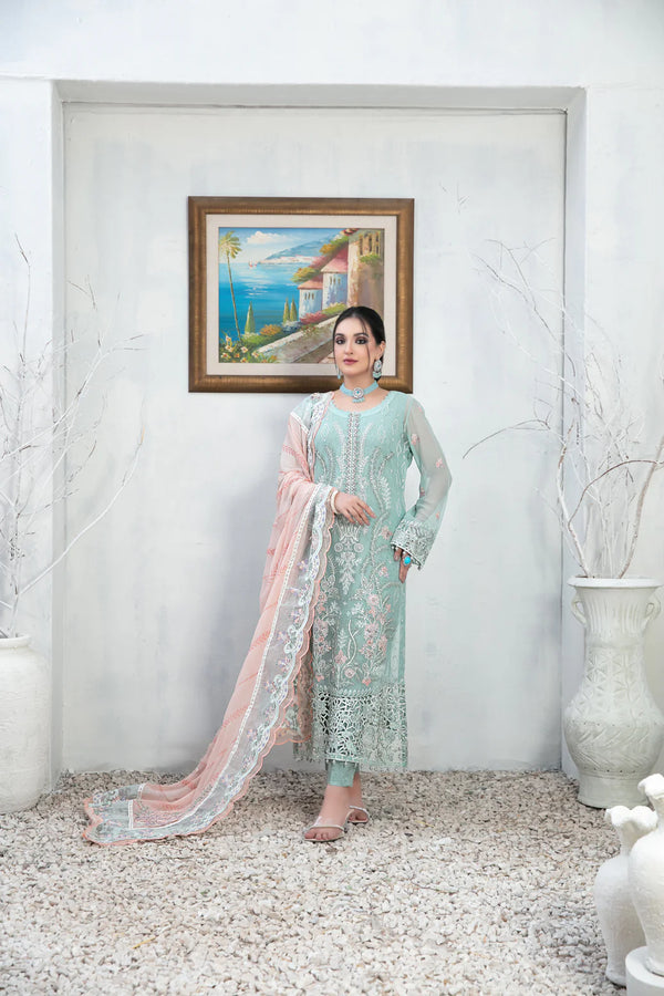 Z-294 Embroidered Ready Made