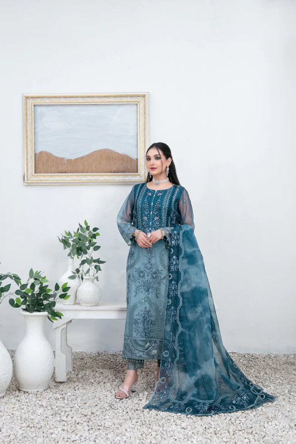 Z-296 Embroidered Ready Made