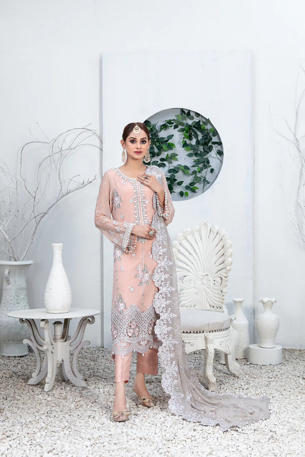 Z-295 Embroidered Ready Made