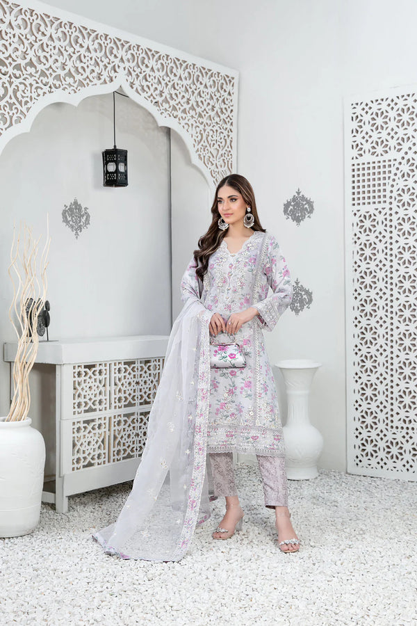 Z-304 Embroidered Ready Made