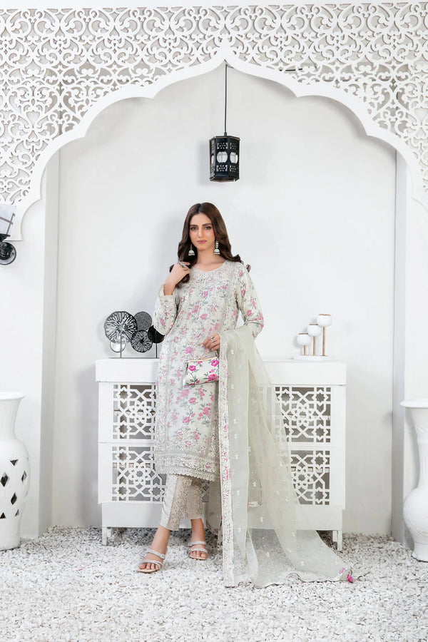 Z-308 Embroidered Ready Made