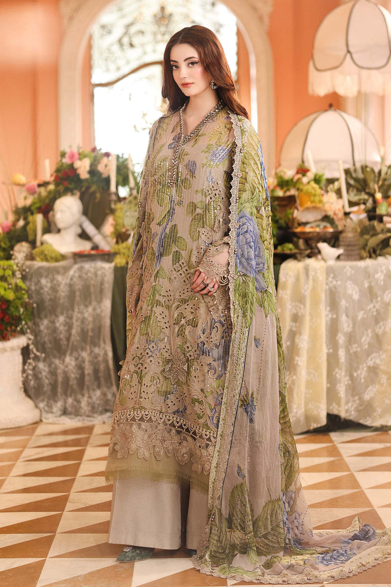 MARIA-B D-3 VOLUME 7 Unstitched Chiffon