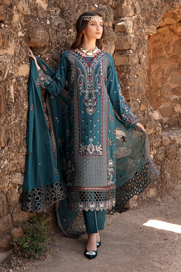 L-129 Embroidered Lawn Ready Made