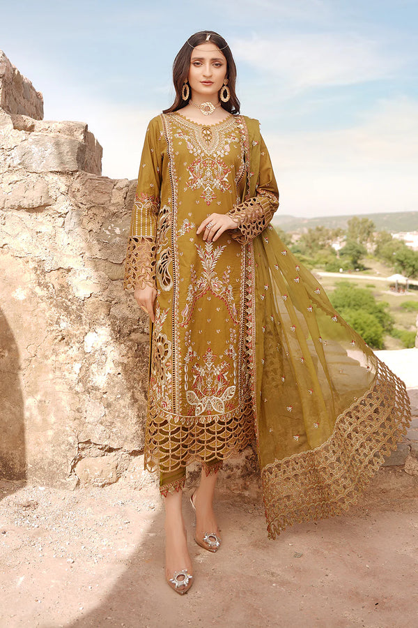 L-127 Embroidered Lawn Ready Made