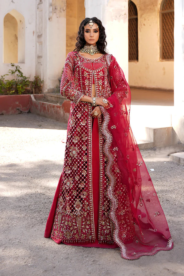 Libas New Arrivals Organza Full Lining Heavy Embroidered 1002