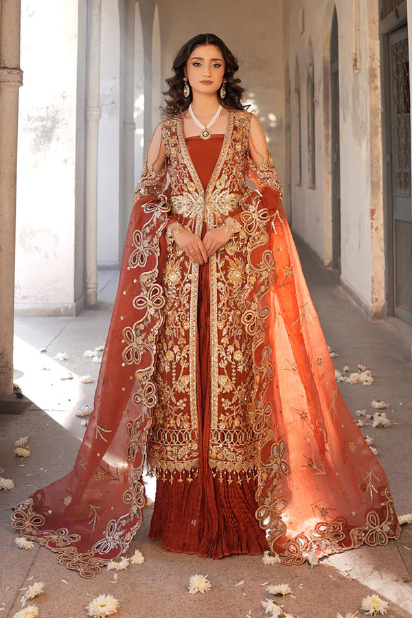 Libas New Arrivals Organza Full Lining Heavy Embroidered 1003