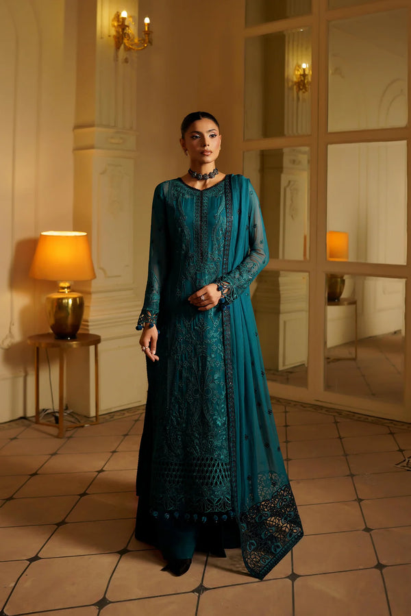 Libas Chiffon Heavy Embroidered Ready Made 2006