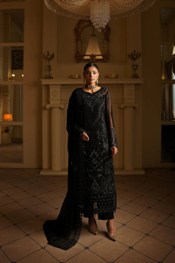 Libas Chiffon Heavy Embroidered Ready Made 2007