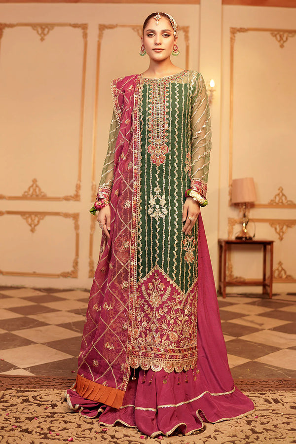 Libas Embroidered Organza Ready Made 45