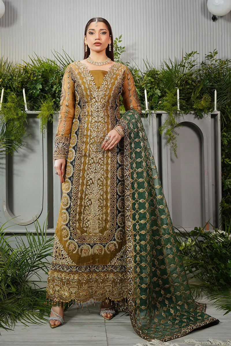 Libas Embroidered Organza Ready Made 48