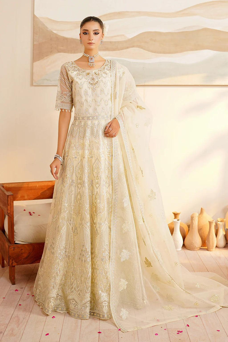 Libas Embroidered Organza Ready Made 229 - Al Libas Al Asri