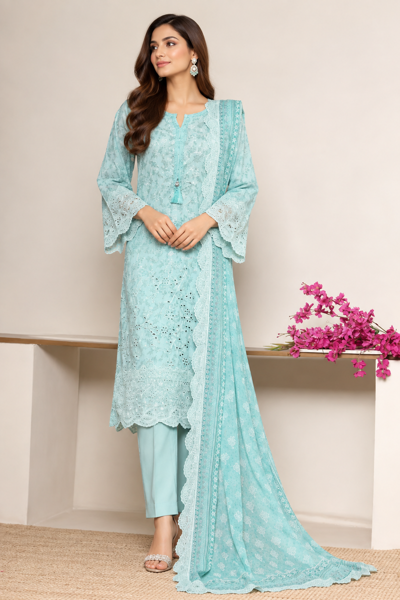 Libas Offer 602 Lawn Ready Made Suit