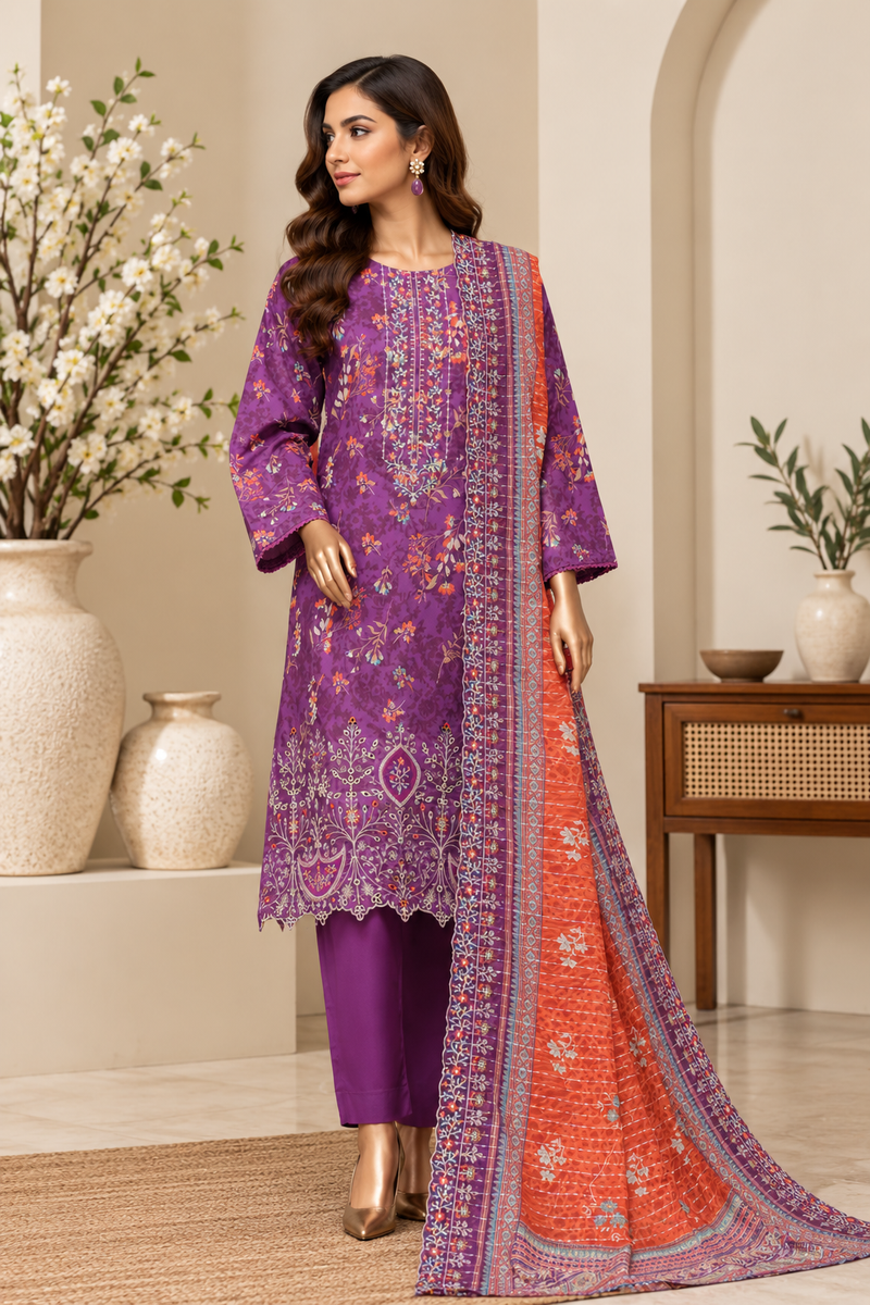 Libas Offer 106 Lawn Ready Made Suit