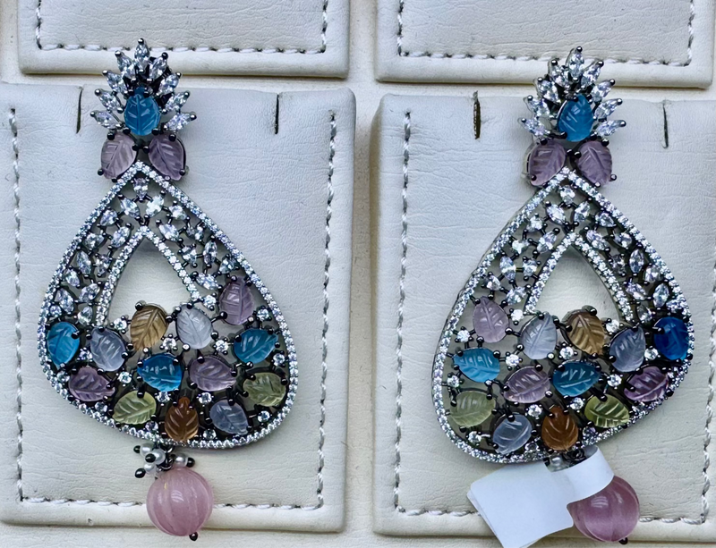 Turkish zircon Earrings 01