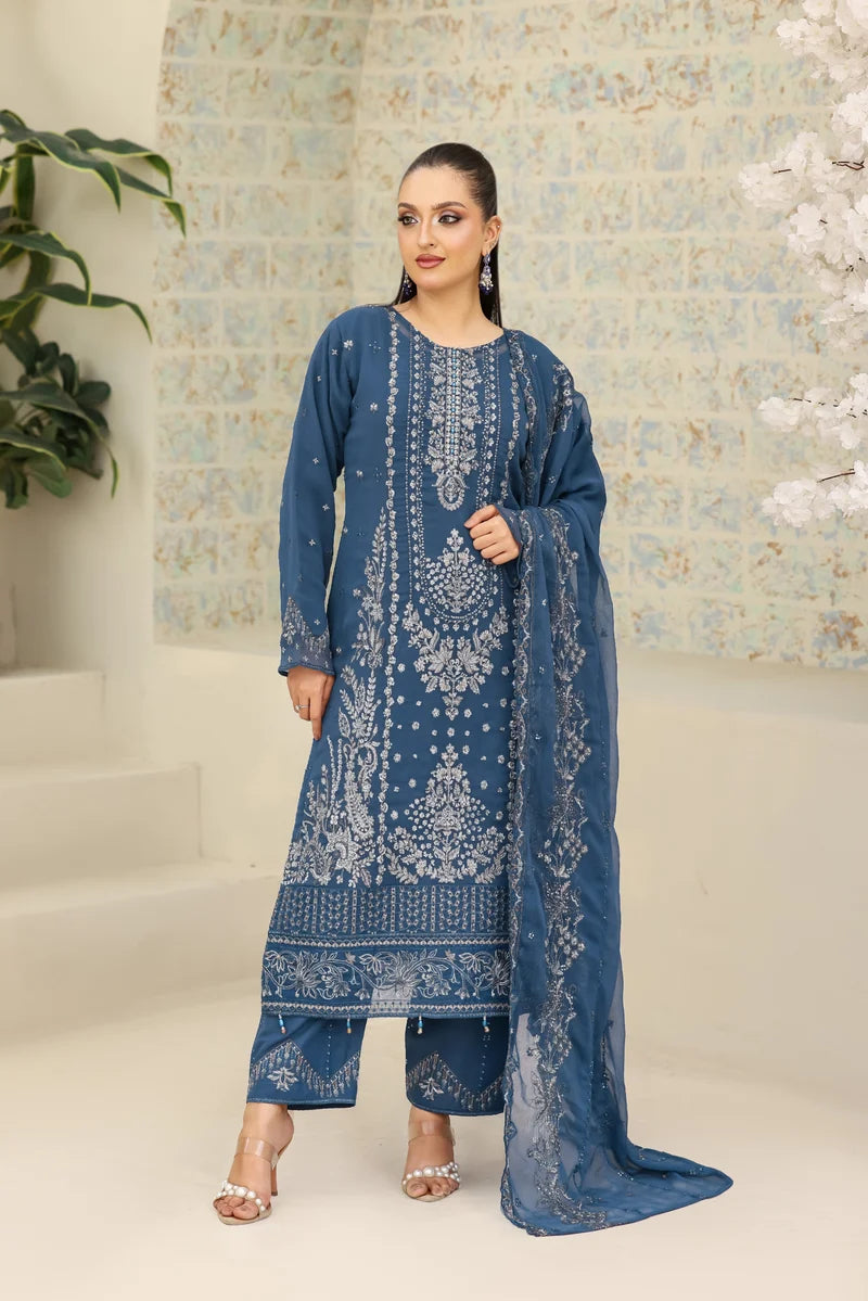 I-LIbas New Arrivals Unstitched Chiffon 1139