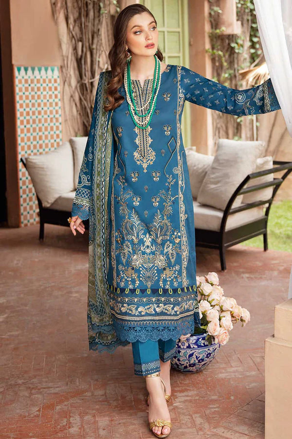 Libas L-505 Embroidered Lawn Ready Made