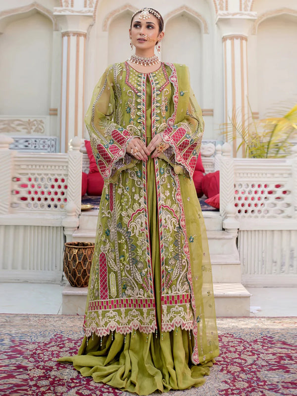 Libas Embroidered Organza Ready Made 62