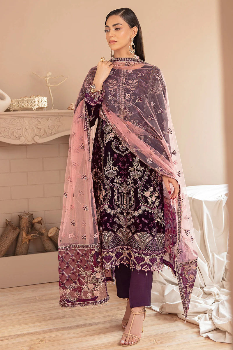 Libas Unstitched Velvet 104