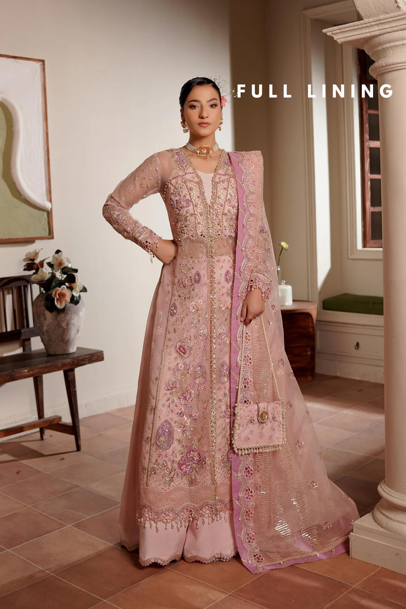 L-5003 New Arrivals Organza Hand Made With Full Lining