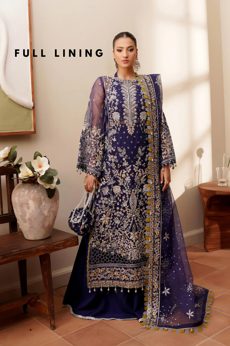 L-5007 New Arrivals Organza Hand Made With Full Lining