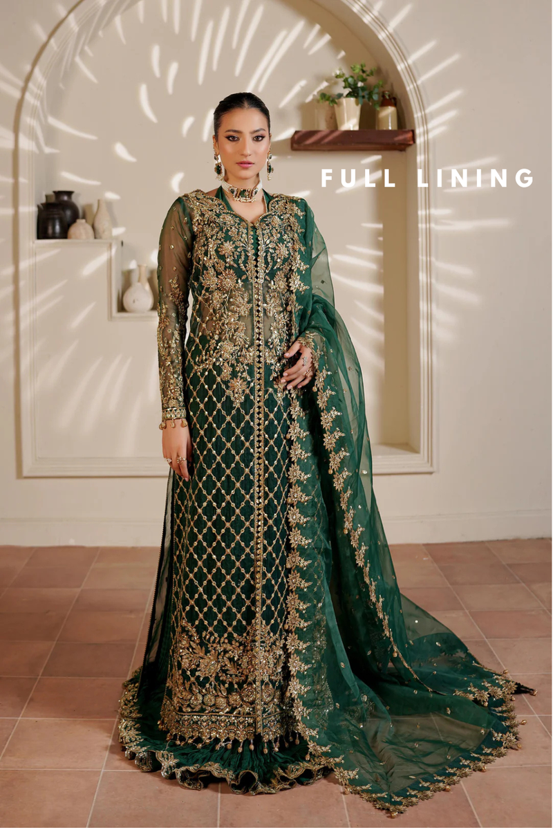 L-5004 New Arrivals Organza Hand Made With Full Lining