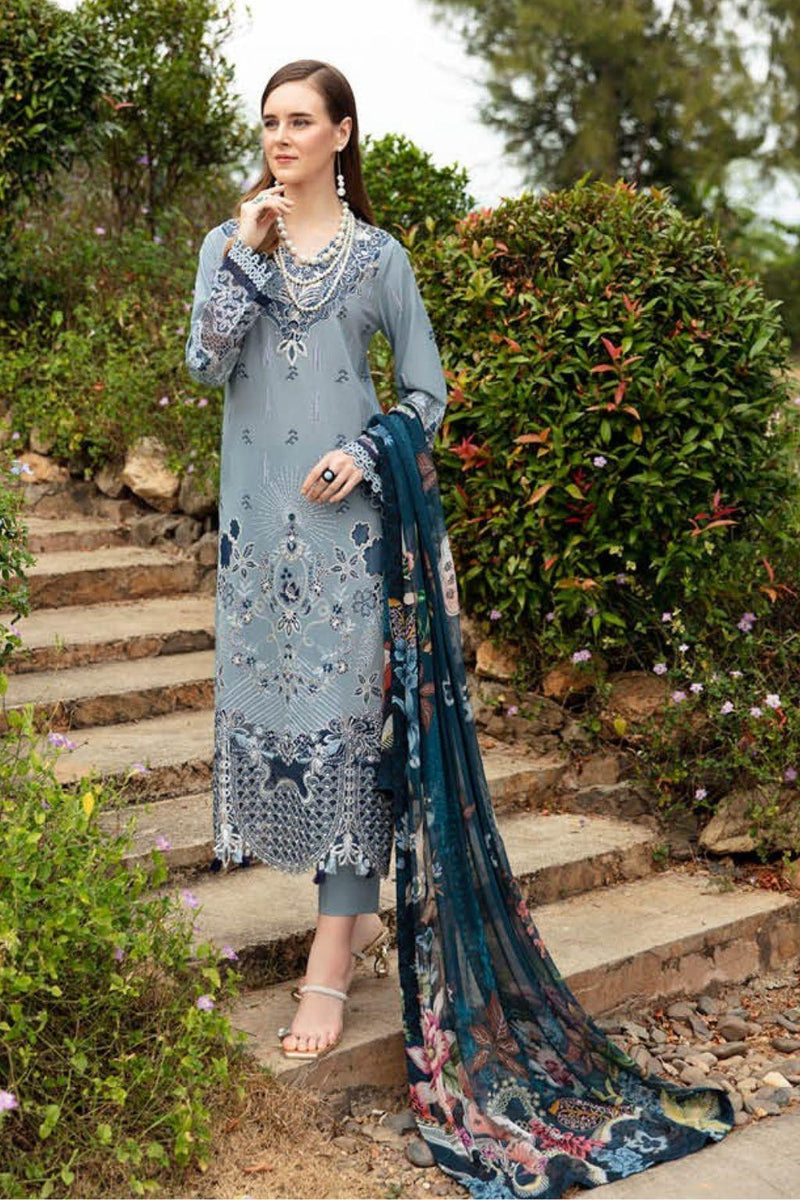 Libas 133 Embroidered lawn Ready Made Suit - Al Libas Al Asri