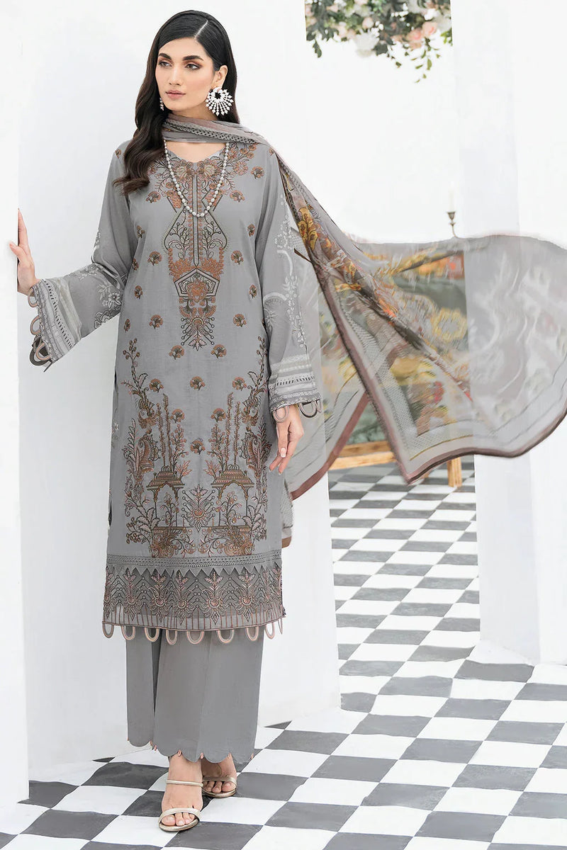 Libas Y-507 Embroidered Lawn Ready Made