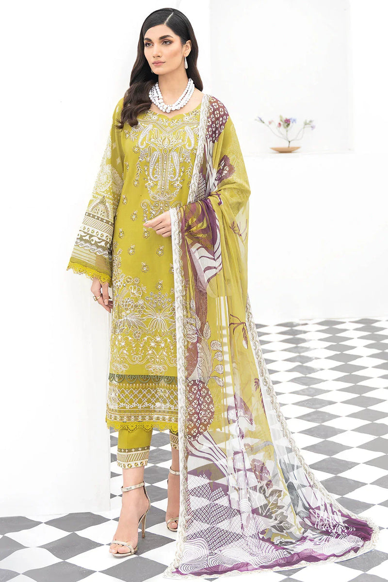 Libas Y-511 Embroidered Lawn Ready Made