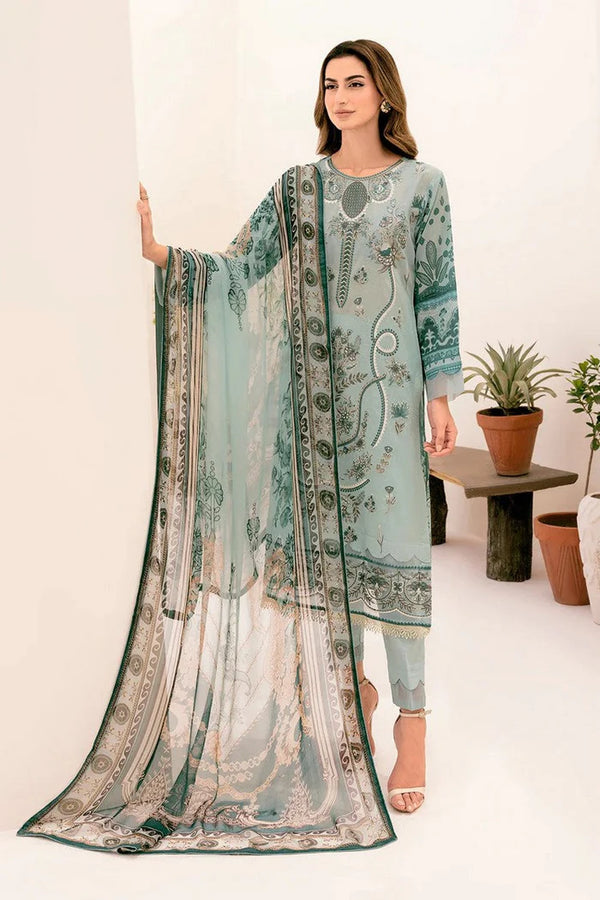 Libas 709 Embroidered Lawn Ready Made