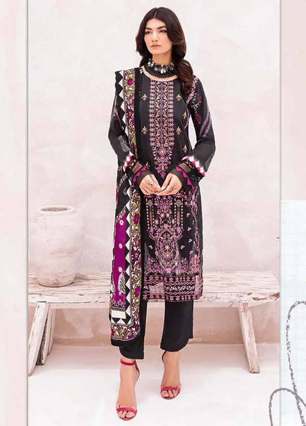 Libas L-704 Embroidered Lawn Ready Made