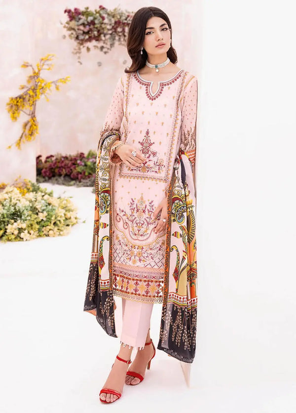 Libas L-712 Embroidered Lawn Ready Made