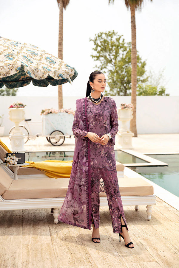 Libas New Arrival Embroidered Lawn 606