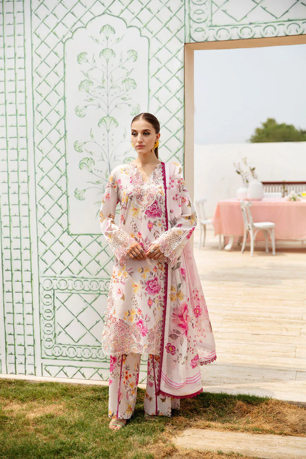 Libas New Arrival Embroidered Lawn 605