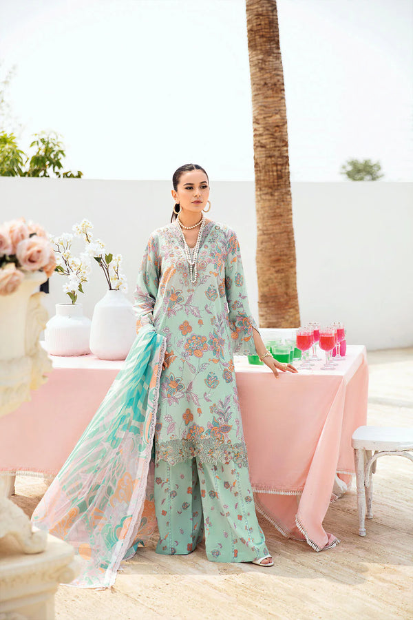 Libas New Arrival Embroidered Lawn 604