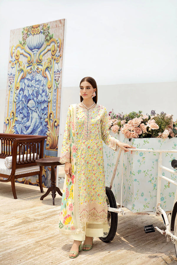 Libas New Arrival Embroidered Lawn 609